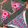 Výrazné bikiny s leopardím a květinovým vzorem | Lastyle.cz