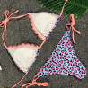 Výrazné bikiny s leopardím a květinovým vzorem | Lastyle.cz