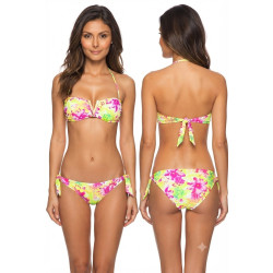 Luxusní květované bikiny s odepínacími ramínky | Lastyle.cz