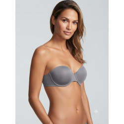 Luxusní šedá podprsenka bez ramínek Victoria's Secret 75-80B | Lastyle.cz