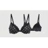 Luxusní push-up podprsenka Victoria's Secret 65-70A s puntíky | Lastyle.cz