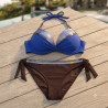 Luxusní dámské královsky modré push-up bikiny | Lastyle.cz