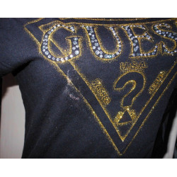 Dámské tričko Guess Sparkle logo