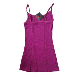 Fuchsiové dámské tílko G by Guess s kamínky