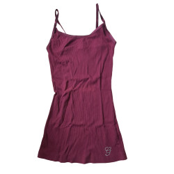 Vínové dámské tílko G by Guess s kamínky