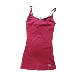 Vínové dámské tílko G by Guess s kamínky