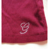 Vínové dámské tílko G by Guess s kamínky