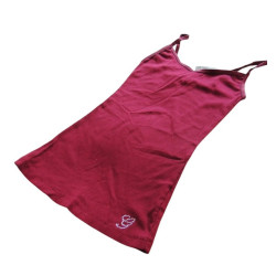 Vínové dámské tílko G by Guess s kamínky