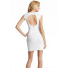 Luxusní bílé šaty Guess Mairin Scuba Dress | LA Style.cz