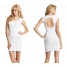 Luxusní bílé šaty Guess Mairin Scuba Dress | LA Style.cz