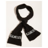 Černá dámská šála GUESS s kapsičkami a nápisem. ✨ Hřejivý materiál, univerzální styl a luxusní doplněk pro chladné dny!