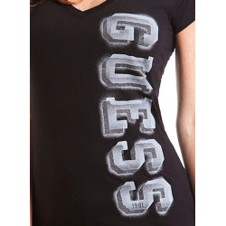Dámské černé tričko Guess Tobi logo