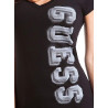 Dámské černé tričko Guess Tobi logo